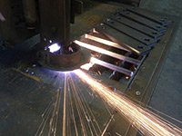 Burning Bucket Mounts in the Shop